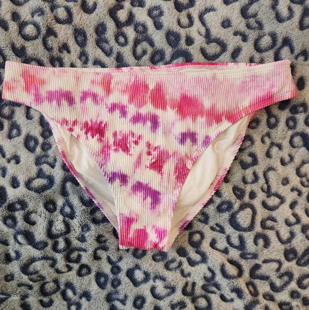 Victoria's Sectret Bikini Bottoms PINK Ribbed